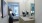 a bathroom with a large mirror